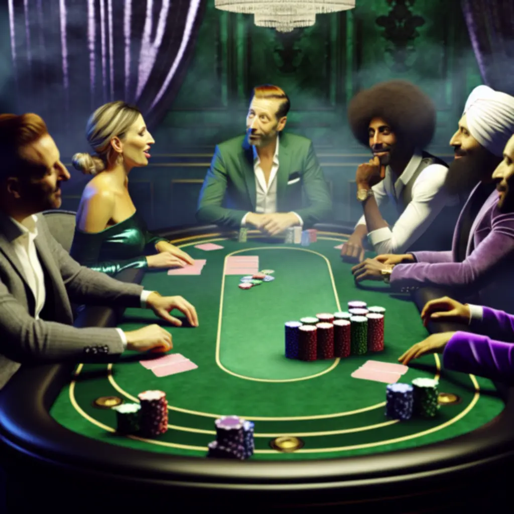 Prestiżowy turniej pokerowy Janusz Kluba Combat Hog – gracze przy stole turniejowym